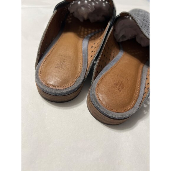 Frye Suede Slides Gray Size 7.5 - Picture 4 of 9